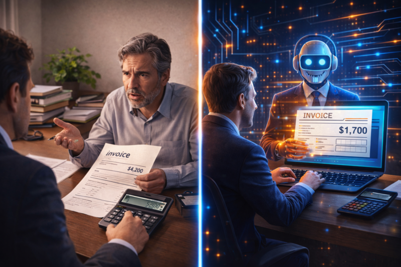 traditional vs ai accounting interaction