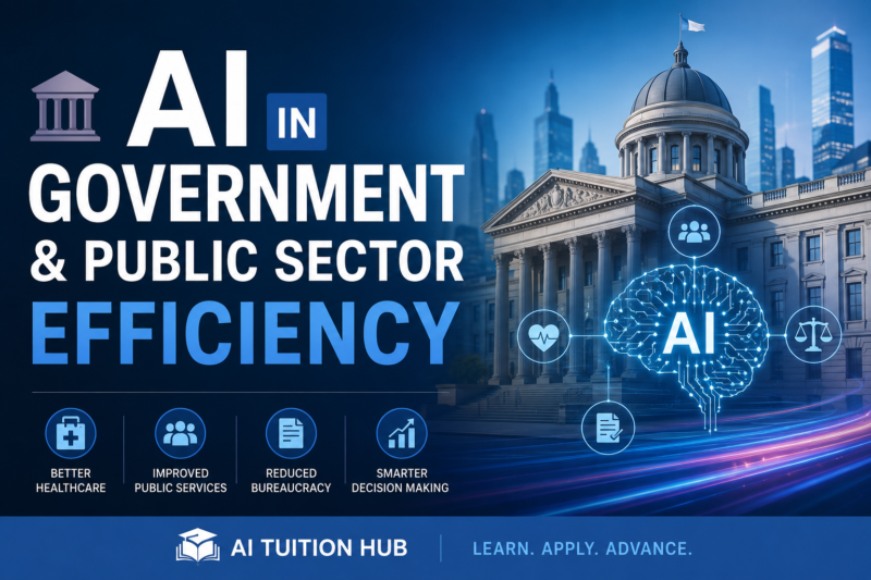 🏛️ AI in Government & Public Sector Efficiency AI in Government & Public Sector Efficiency