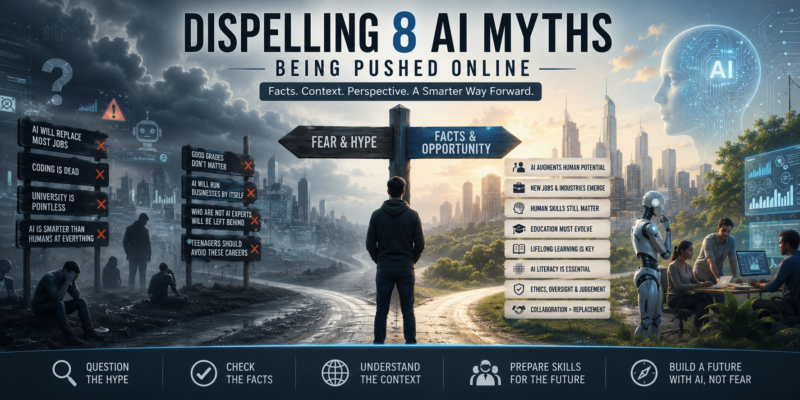 Dispelling 8 AI Myths Being Pushed Online Dispelling 8 AI Myths Being Pushed Online