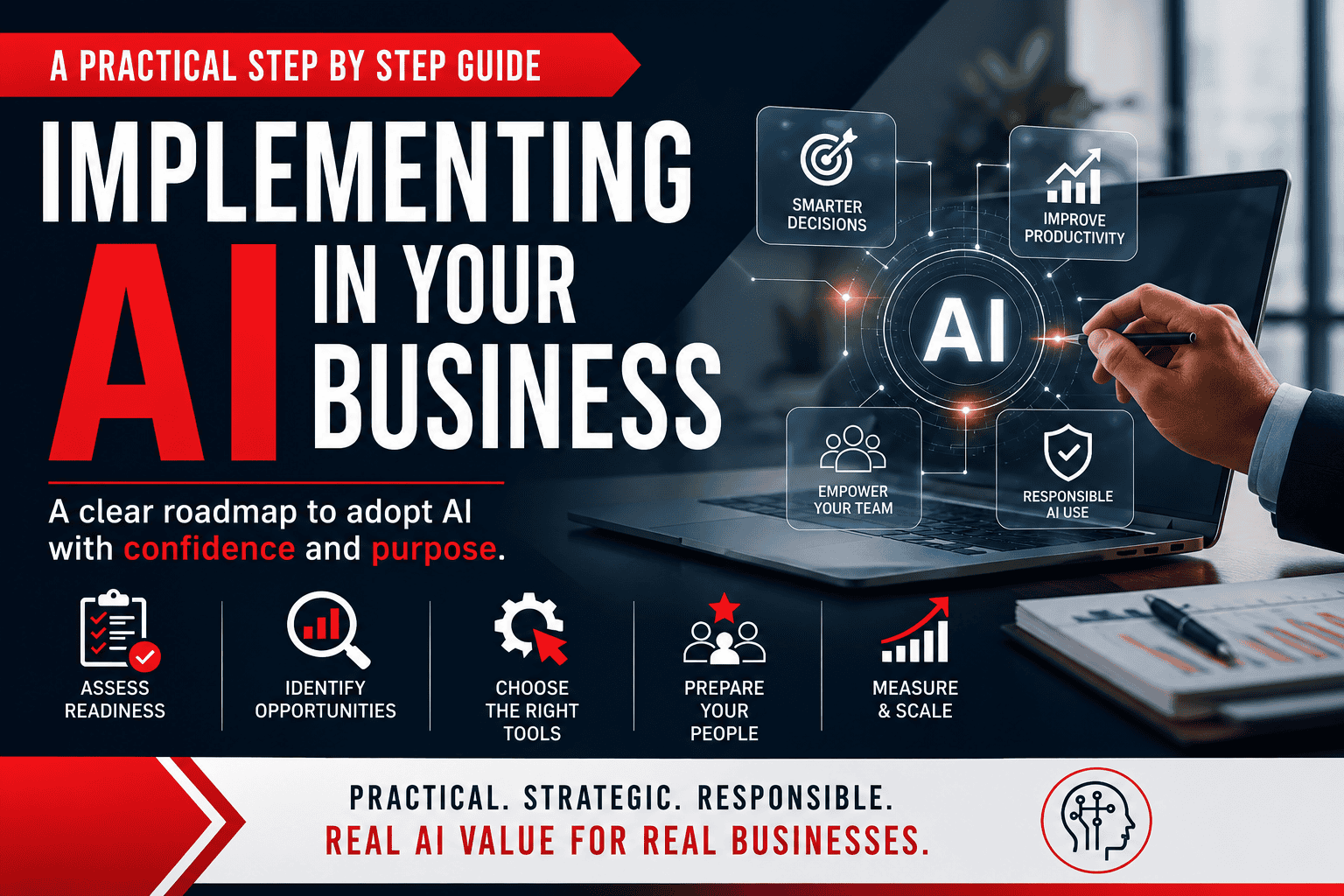 Implementing AI in Business: Where Many Organisations Still Struggle Implementing AI in Business: Where Many Organisations Still Struggle