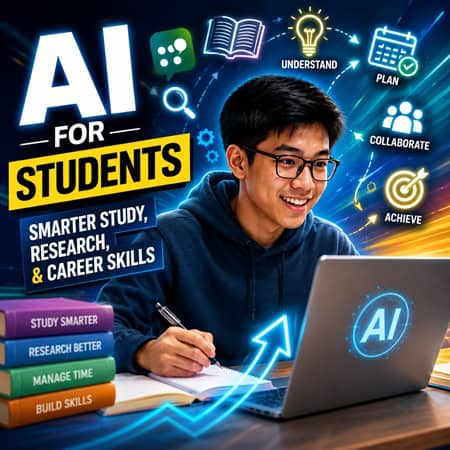 🎓 AI for Students – Smarter Study, Research, and Career Skills