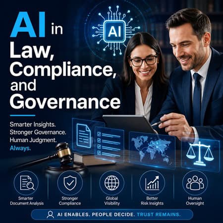 ⚖️ AI in Law, Compliance, and Governance