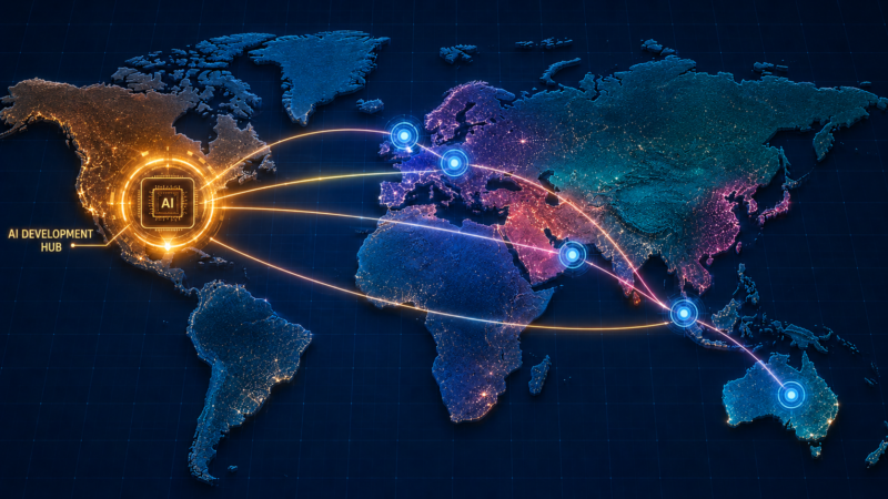 AI has not reached your office yet, but a US AI development hub may be creating automation for offices across the global company network