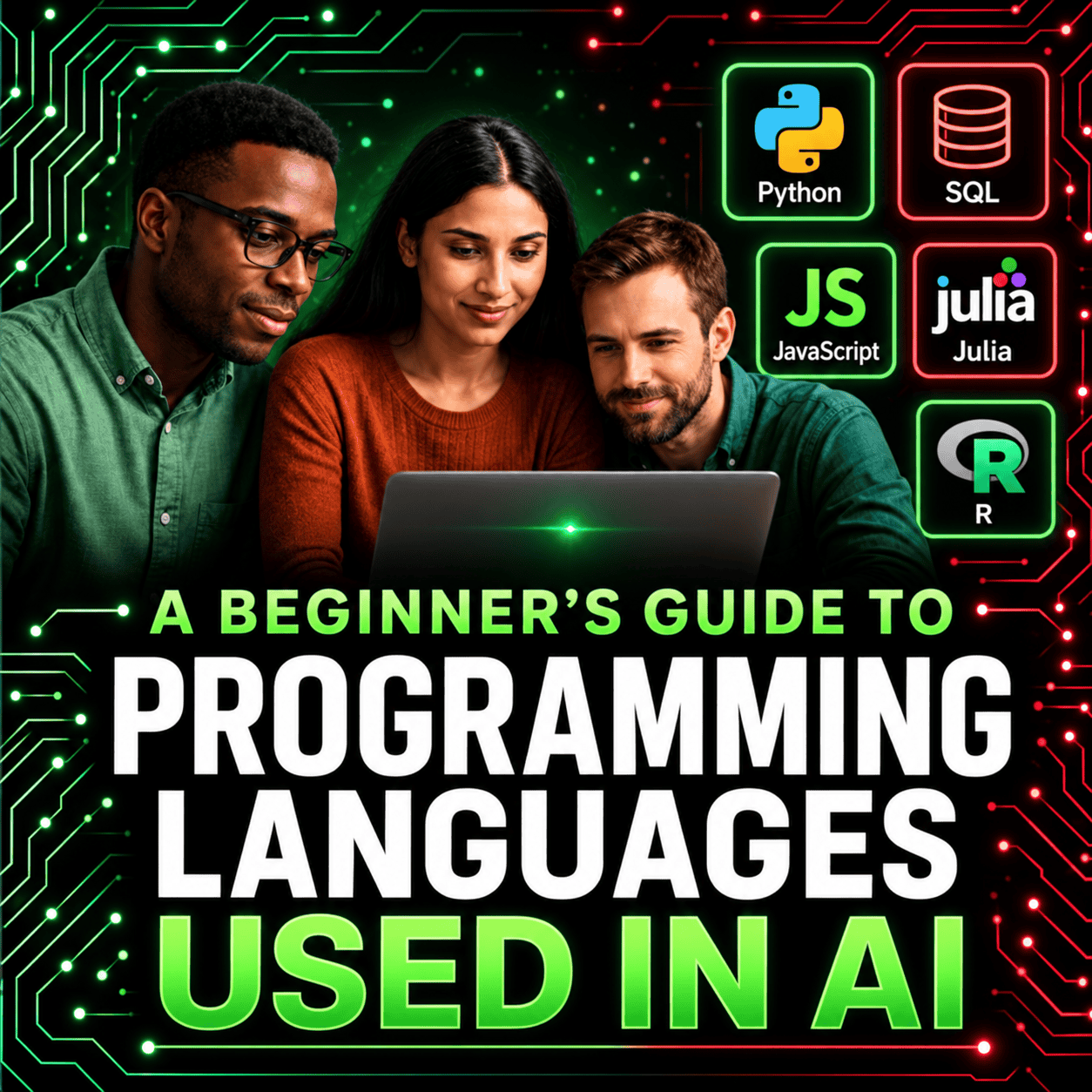 🏗️ A Beginner’s Guide to Programming Languages Used in AI